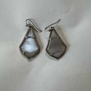 Kendra Scott Silver Earrings